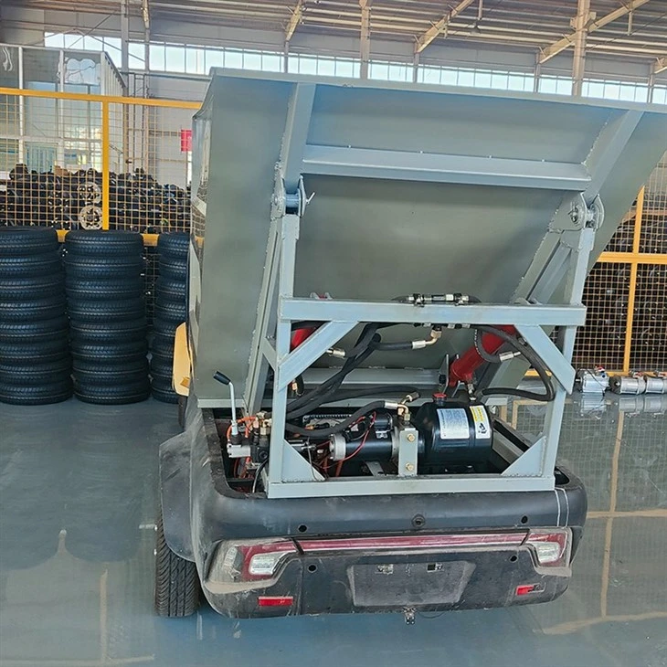 China EEC Mini Light Dump Tipper Truck Electric Solar Mini Pickup
