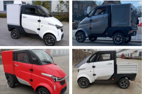 Efficient Electric Transportation EEC Food Truck Last Mile Delivery Electric Cargo Van Efficient Electric Transportation EEC Food Truck Last Mile Delivery Electric Cargo Van