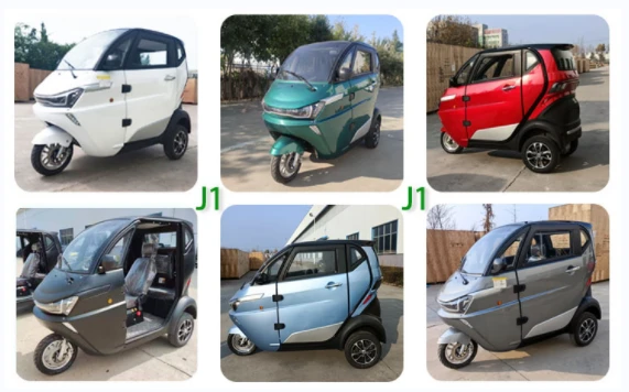 Skuter Mini Listrik Dijual di Eropa Mobil Trike Listrik Dengan Tempat Duduk Untuk Keperluan Rumah Tangga