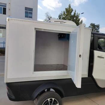 L7e High Speed Electric Logistics Van Freezer Customized Temperature