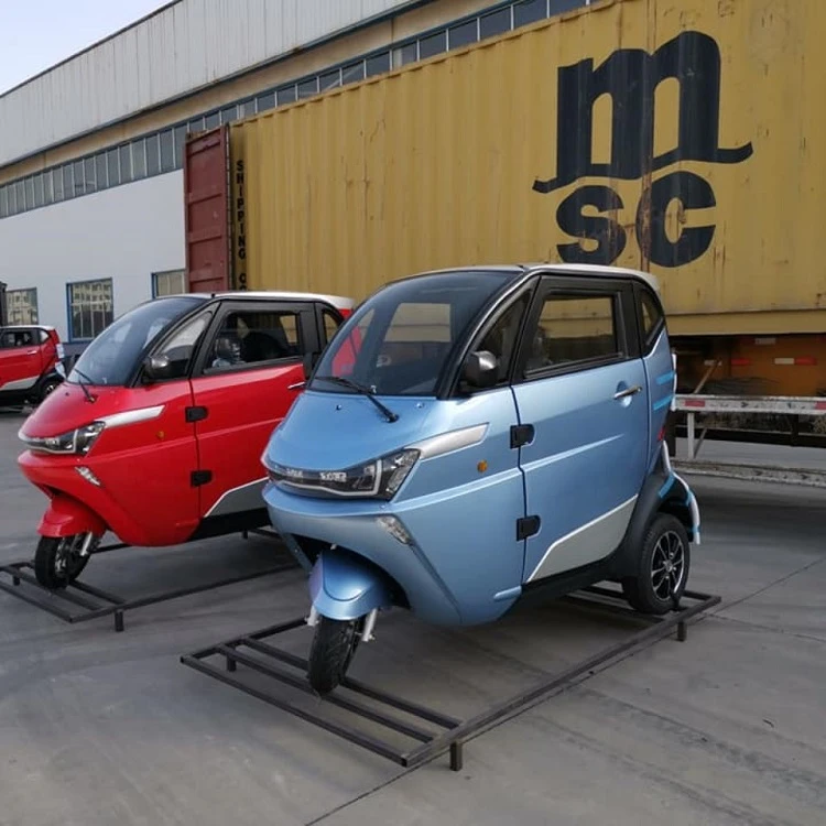 Low Speed 3 Wheel Electric Tricycles Taxi Car